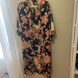 Floral Kimono Robe